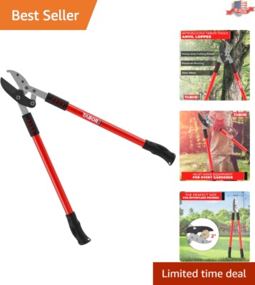 Professional Compound Action 30-Inch Anvil Lopper: Cut 2-Inch Branches Easily