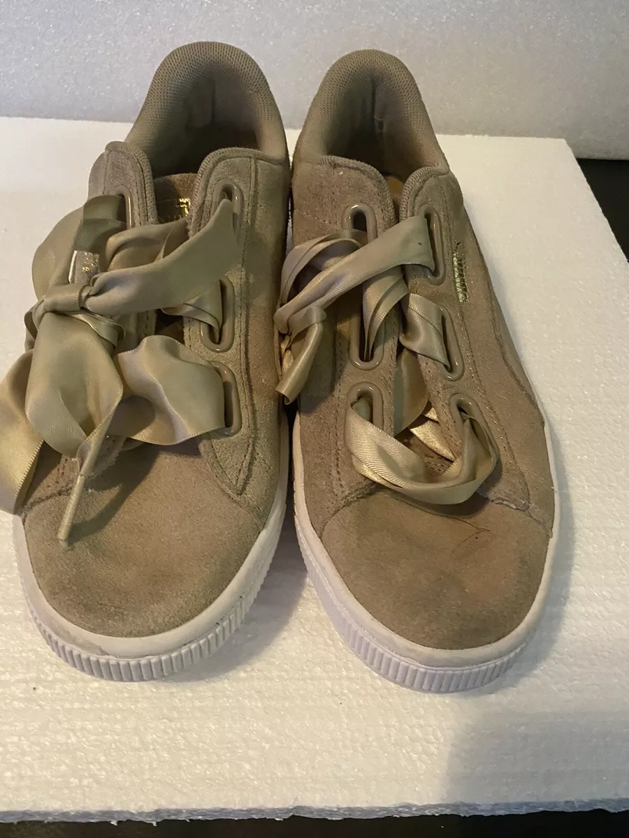 Puma heart beige clearance daim