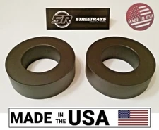 SR Billet Alum Jeep JK Front 1.5" Leveling Lift FOR Jeep Wrangler 07-18 BLACK