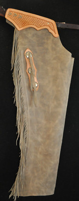 Custom Made Leather Chaps/New Shotgun Chaps/Made In USA Custom Made Leather Chaps/New Shotgun Chaps/Made In USA