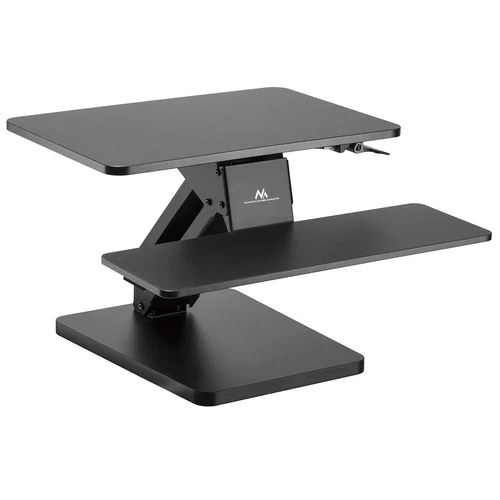 Poste de travail assis-debout clavier moniteur ordinateur portable