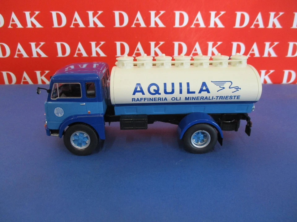 Die cast 1/43 Modellino Camion Truck Fiat 682 N2 Cisterna Aquila Trieste 1955 - Immagine 2 di 4