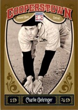 2013 Panini Cooperstown Charlie Gehringer Detroit Tigers #46 MLB Baseball