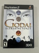 PS2 Godai Elemental Force CIB + REG CARD + TESTED! RUNS!
