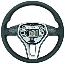 Mercedes W204 X204 W207 W212 W117 W176 W246 C218 Lenkrad neu bezogen im Tausch