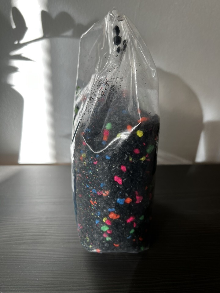 GloFish Aquarium Gravel Black w/Fluorescent Highlights, 1ea/5 lb eBay