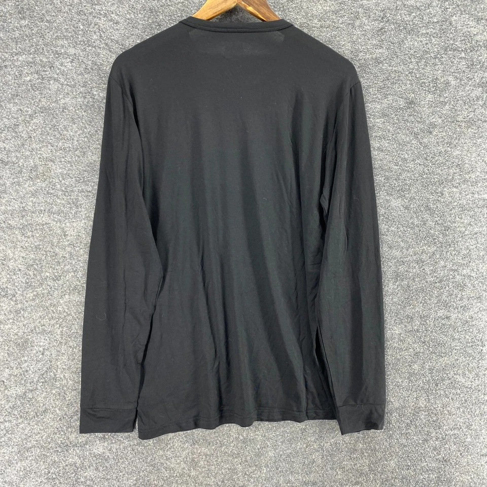 Camiseta deportiva 32 Degrees Activewear para mujer L grande negra cuello redondo manga larga Foto 2 de 4