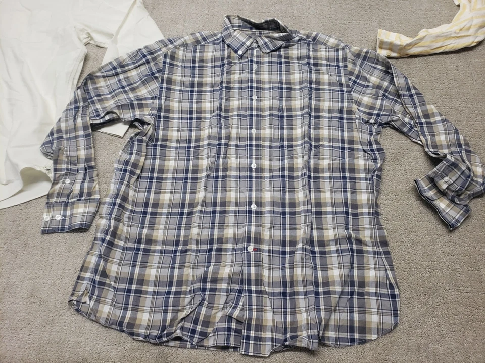 Daniel Cremieux Johnnie Walker Lot Of 3 Men's Long Sleeve Button Up Shirt XL - Image 3 of 4