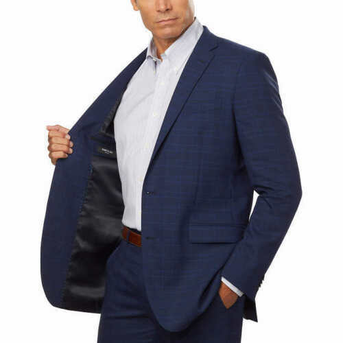 Sport Coat Travel Suit Jacket Black 