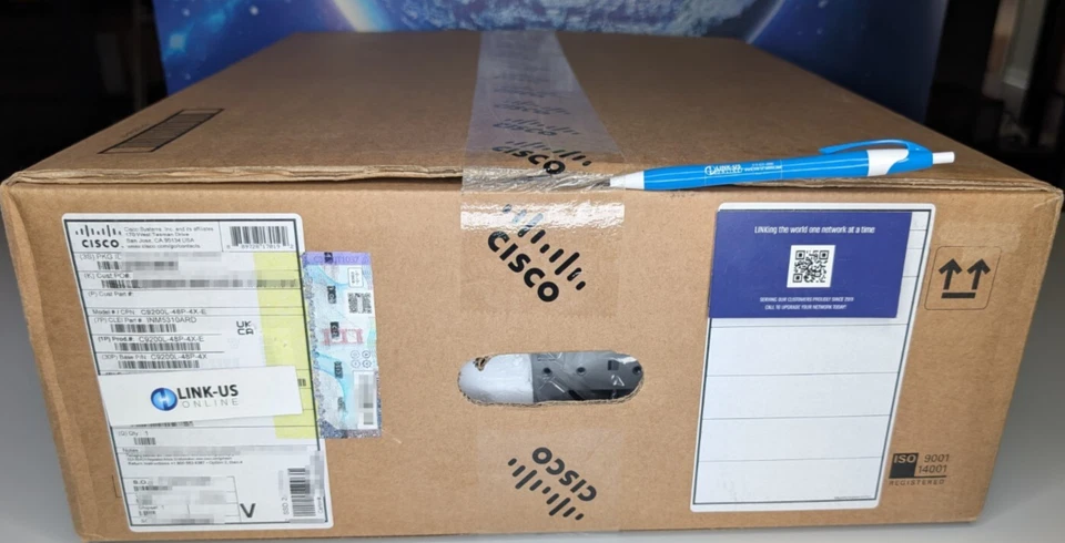 Brand New Genuine Cisco C9200L-48P-4X-E 10g SFP+ Uplinks - Sealed - Ships Today! - Image 2 of 4