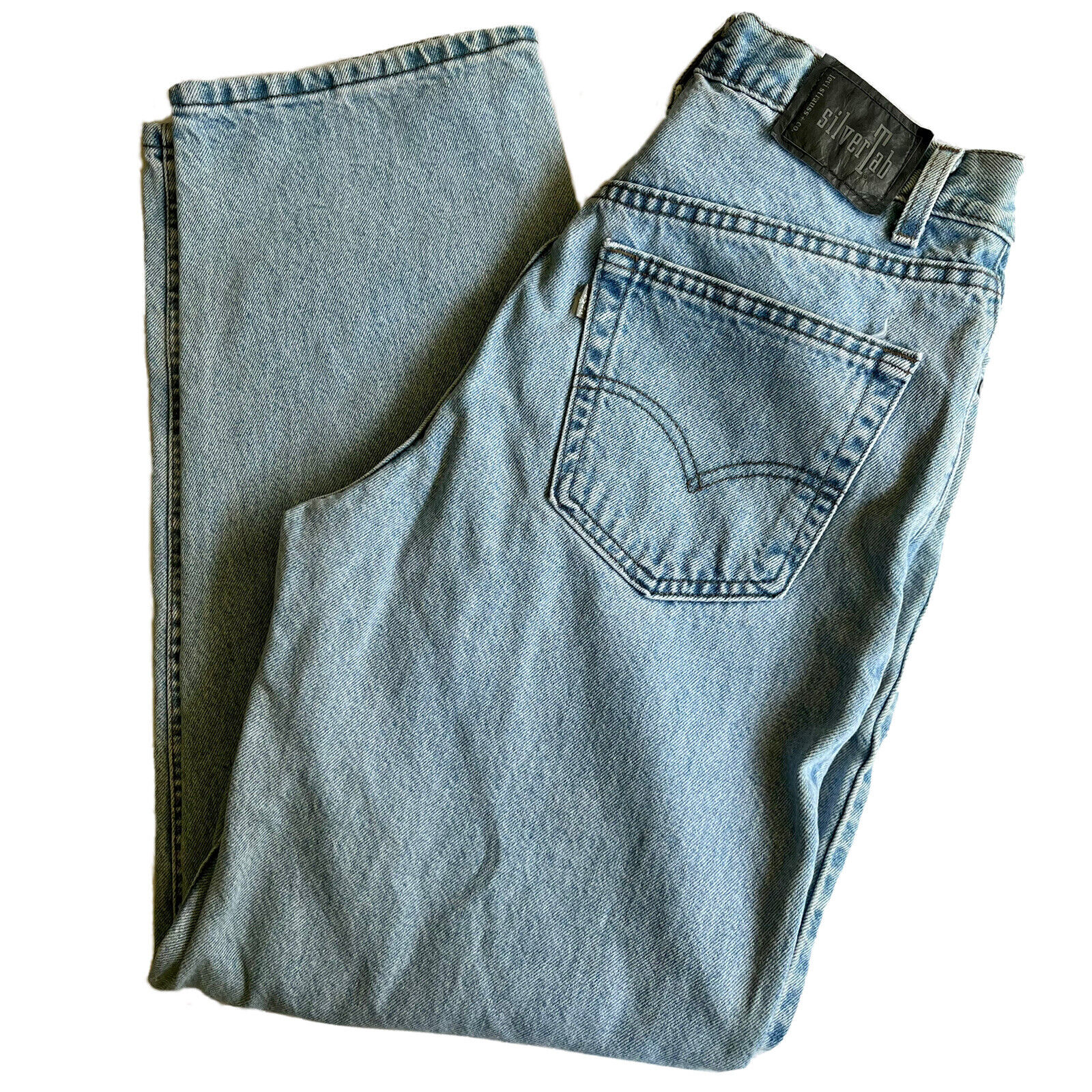 Vintage 90s Levi's Silvertab Loose Jeans 33x30 Made In USA See Measurements  | eBay