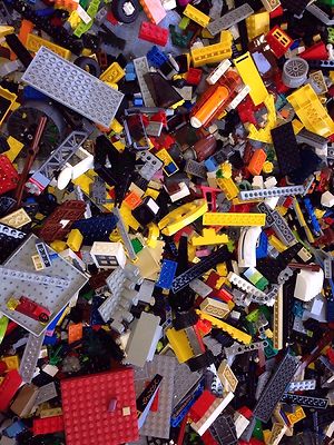 500 Bulk Legos With Mini Figures Random Mix Read Description 500X 