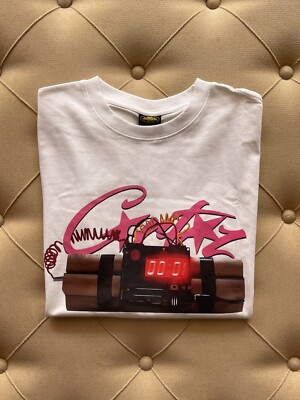 Corteiz  White Tshirt  No Time For Luv 
