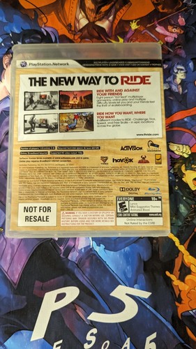 Tony Hawk: Ride (Sony PlayStation 3, 2009) PS3 CIB Complete With Manual Tested - Picture 3 of 5