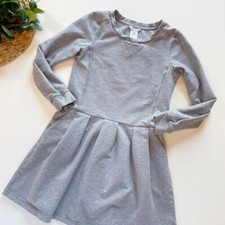 Little Marc Jacobs Grey Pleated Dress - Size 10