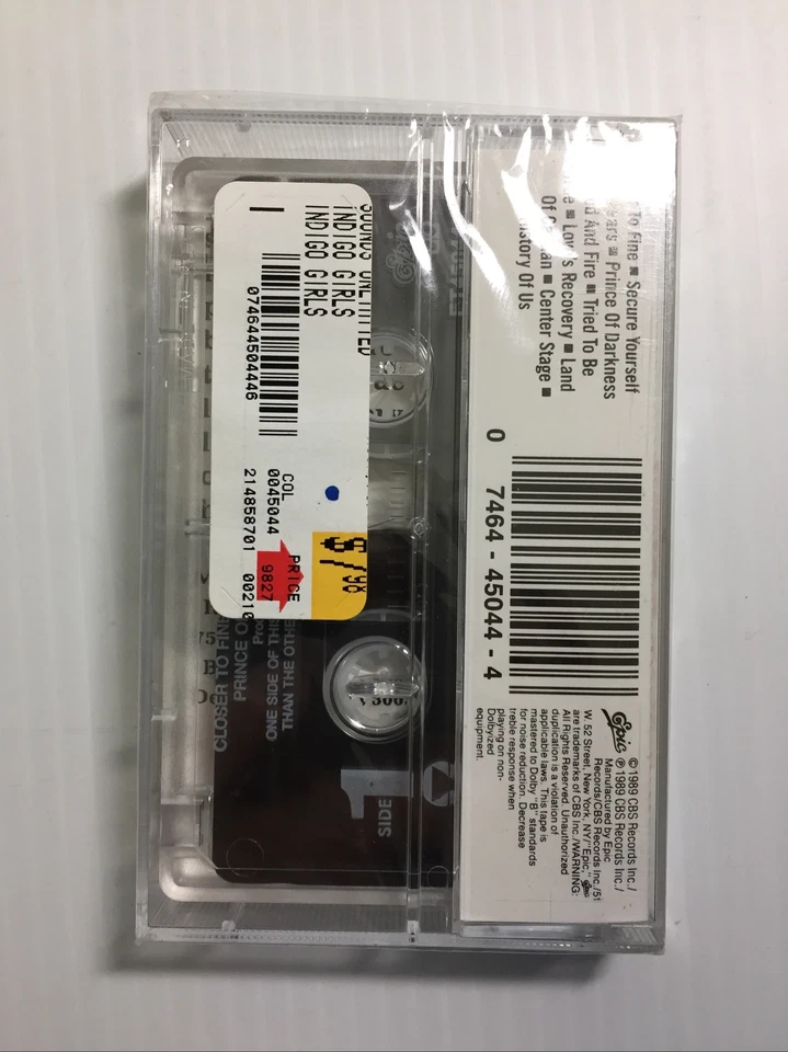 Indigo Girls: Indigo Girls 1989 (Columbia) Sealed FET45044 - Image 3 of 3