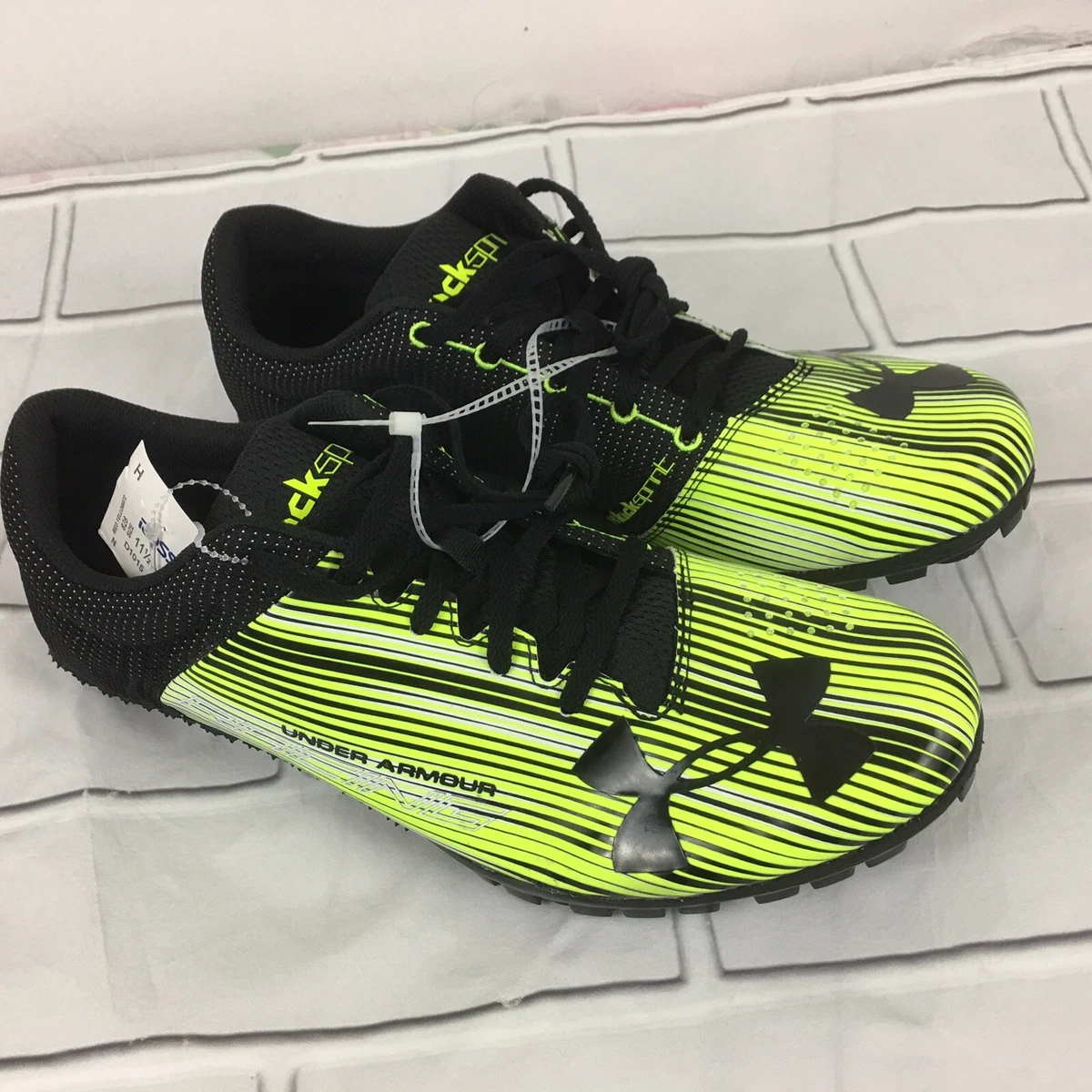Under Armour Mens Kicksprint Track Field Racing Shoes Size 11 1