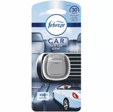 Febreze Car Vent Clip New Car Scent Odourclear Tech Air Freshener 30 Days
