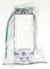 4 Way Toggle White Decorator Rocker Wall Switch 15A 110V 120V AC 15 AMP UL