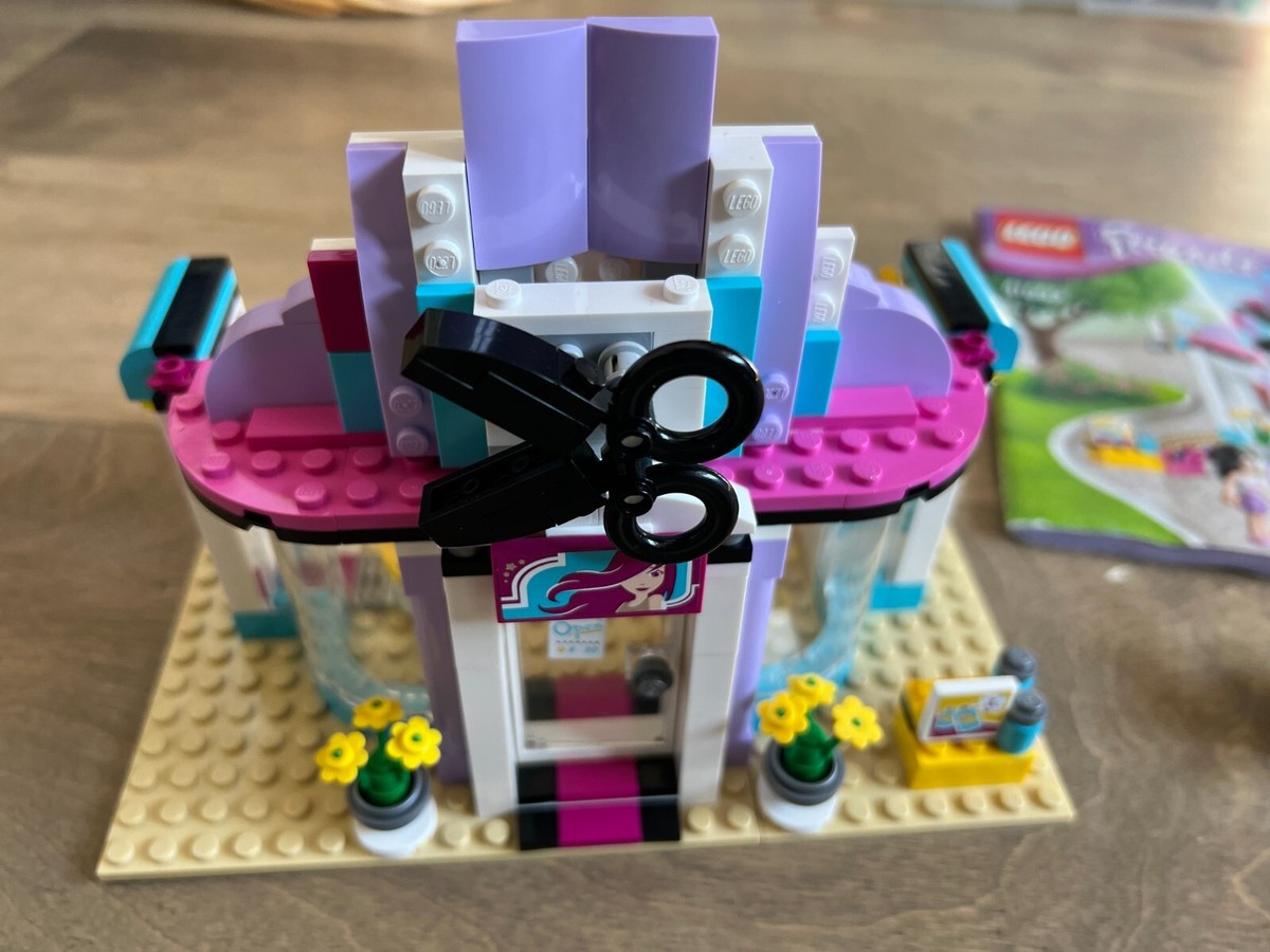 Lego Friends 41093 - Heartlake Hair Salon (2015) - Near Complete +