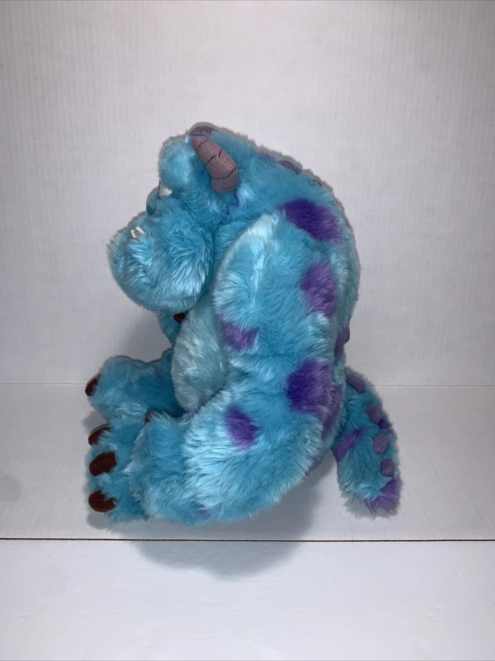 Disney Pixar Monsters Inc Sulley Peluche Juguete Suave Azul Púrpura Muñeca Sullivan 16” Foto 2 de 4