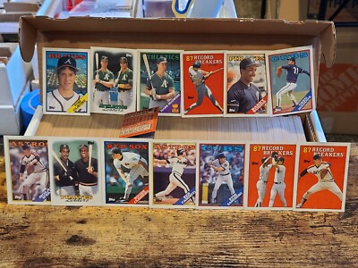 1988 Topps Baseball Complete Set Minus Card #253 Checklist