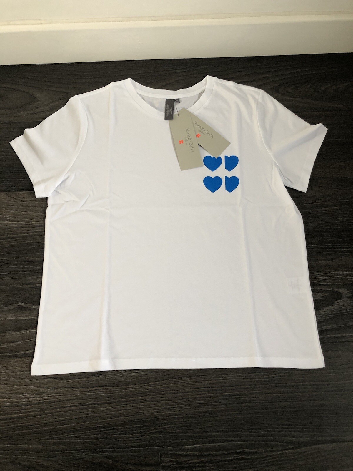 SWEATY BETTY * LIMITED EDITION NHS T SHIRT * BNWT * RRP £30 * SOLD OUT