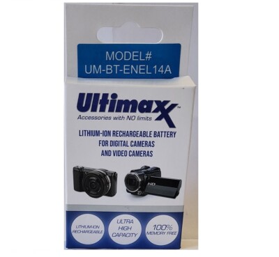 Hi Capacity Lithium Ion Battery Pack for Nikon D3100 D3200 D3300