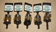 (5 Set) EXPERT GARDENER Metal Female Garden Hose Mender 3/4” - 5/8”