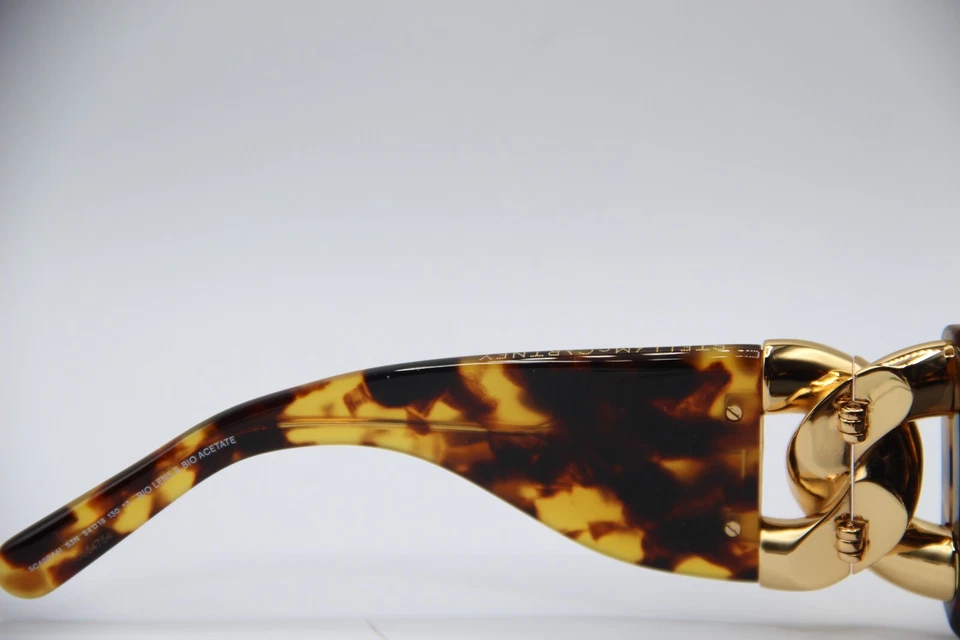 NUEVAS GAFAS DE SOL STELLA MCCARTNEY SC 40046I 53N HABANA DORADAS MARCOS AUTÉNTICOS 54-18 Foto 3 de 4