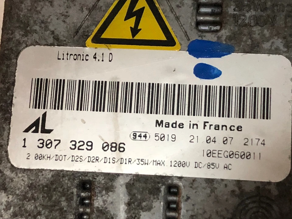 Mazda 6 Xenon Vorschaltgerät Scheinwerfer Steuergerät Links 1307329086 Original - Bild 2 von 3