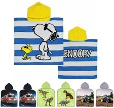 Kinder Poncho Tolle Modelle Kapuzenhandtuch Badeponcho Strandtuch Handtuch