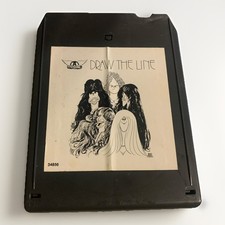 Aerosmith Draw The Line 8-Track Tape JCA-34856 1977 CBS VG Tested