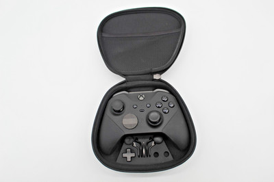 Microsoft Xbox Elite Wireless Controller Series 2 Black w/ Case & Accessories