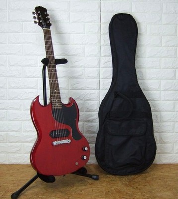 Epiphone SG Junior G-310/CH ジュニア Epiphone SG Junior G-310 CH Electric Guitar P90 1997 with Case | eBay