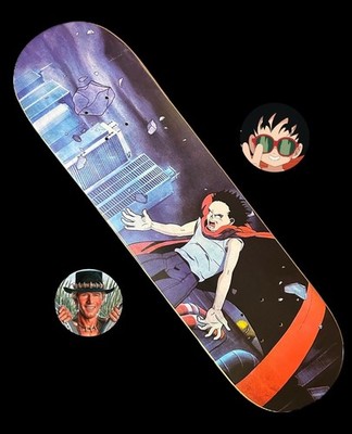 RARE AKIRA Steve Olson Foundation Skateboard Deck 90's Reissue