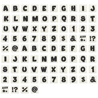 2Er-Set FüR Letter Stencils, 4 Zoll, Quadratisch, 42 StüCk