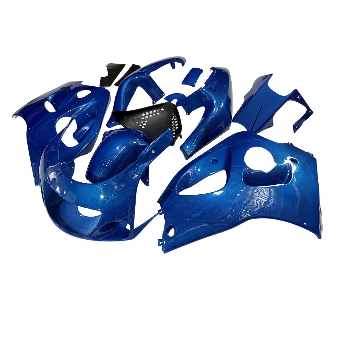 Injection Blue Fairing Kit for 1996-1999 Suzuki GSXR600 GSXR750 97 98 Bodywork