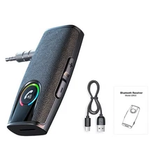 Bluetooth 5.3 Audio Music Receiver Wireless 3.5mm AUX Home Car Adapter New