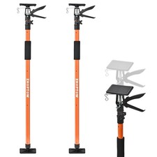 Adjustable Support Pole - Cabinet Jack, Drywall Lift, 45"-114" Adjustable Hei...