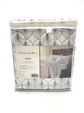 New Tahari Home 4-Piece Queen Size Sheet Set Fauna/Blue 100 Microfiber Soft