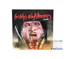Freddy Krueger Robert Englund Signed Freddy’s Nightmare Soundtrack Vinyl Album