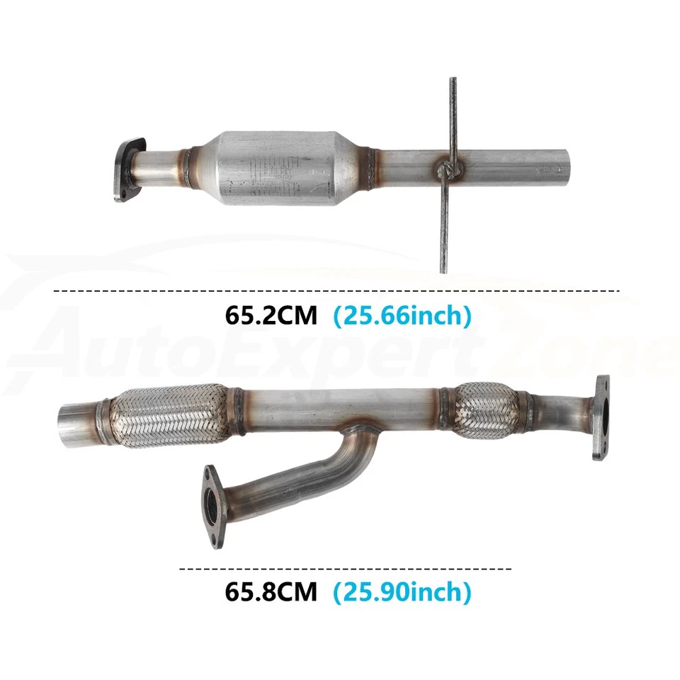 FITS: 2002-2005 Hyundai Sonata 2.7L Flex Y-Pipe Catalytic Converter - Image 3 of 4