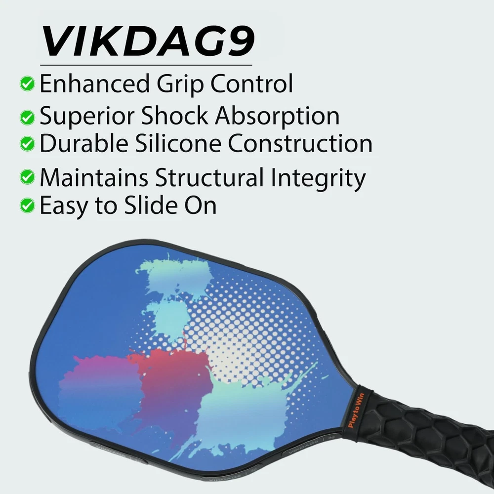 Pickleball Paddle Grip - Overgrip - Comfortable Black