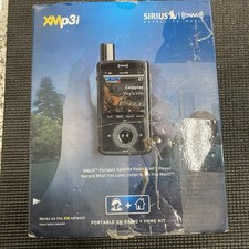 SiriusXM XMp3i XMP3H1 Portable XM Satellite Radio MP3 Player Home Kit Black