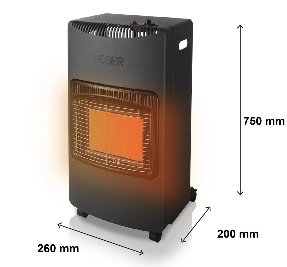 Gasheizung HAEGER Ultra Warm – 4200 W - Ohne Schlauch - Bild 2 von 4