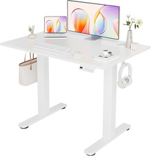 Electric Standing Desk, Adjustable Height Stand up Desk, 40 X 24 Inches Sit Stan