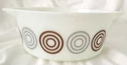 Vintage PYREX PROMOTIONAL COSMOPOLITAN BULLSEYE 2.5 Qt. Casserole Dish - No Lid