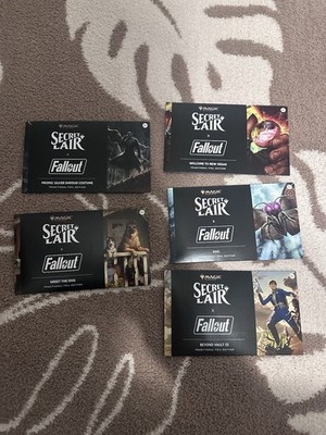 Magic The Gathering Secret Lair x Fallout The Atomic-Grade Foil