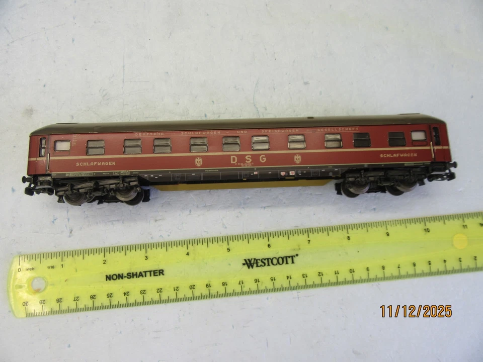 HO - Marklin 4064 Metal  Dining Car  "DSG" - LNIB - Image 3 of 4